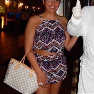 EXPRESS 2 piece crop top set